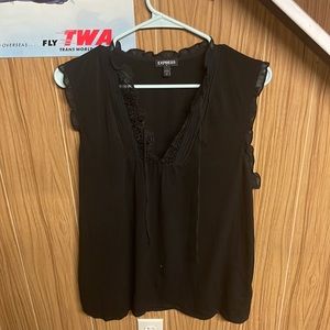 Black express blouse